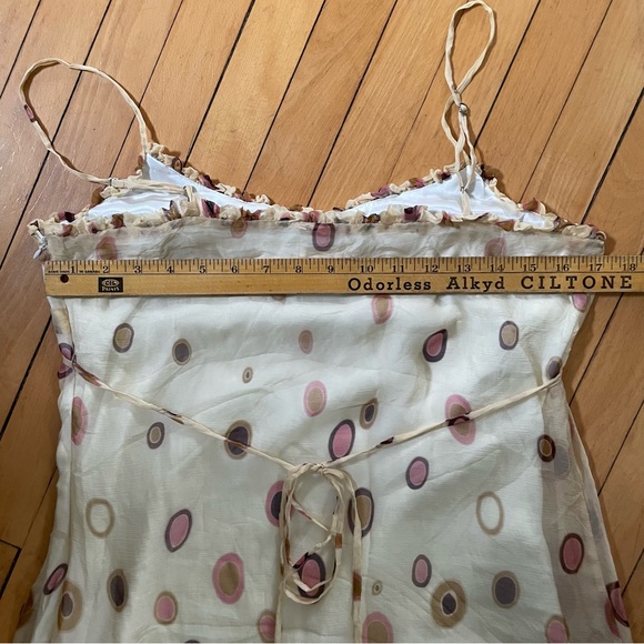 Beauvoir silk dress in size large see photos for flat measurements. - Picture 4 of 10